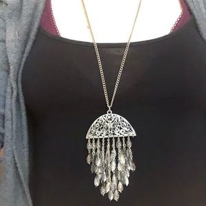 Long chain necklace